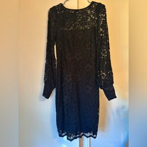 Black Lace cocktail dress